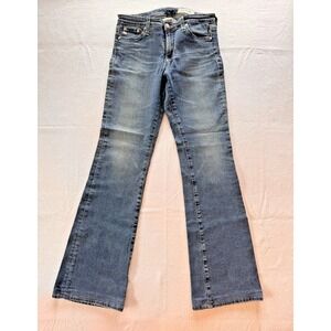 Adriano Goldschmied Jeans Womens 27x31 Denim The Angel Boot Cut Low Rise Zip Fly